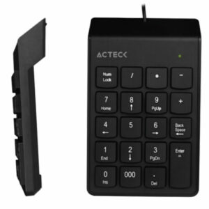 Teclado Numérico  - Teclado Numérico  ACTECK AC-932622 - USB, Numérico, Negro, Universal