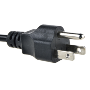 Cable de Alimentación Eléctrica para 120-240 Vca / 1. 8 metros / Tri-fásico / Conector tipo Mouse