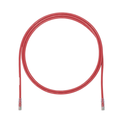 Cable de Parcheo UTP, Cat6A, 24 AWG, CM, Color Rojo, 5ft - Image 3