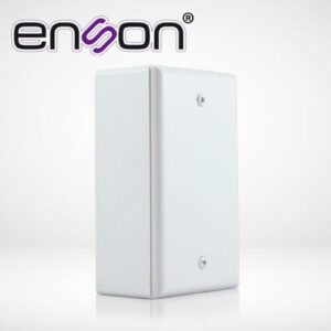 20 piezasCAJA PLÁSTICA TAMAÑO ESTÁNDAR CON TAPA CIEGA DE PLASTICO ENSON ENS-947 COLOR B