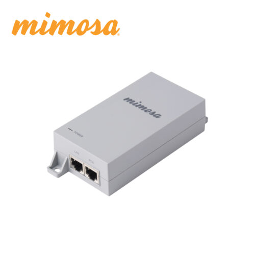 INYECTOR POE GIGABIT MIMOSA 24V 30W PARA RADIOS C6x C5c-EF C5X-IP67 y A5X-EF (NO INCLUYE CABLE DE CORRIENTE)