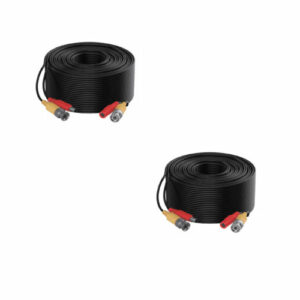 DAHUA DH-PFM942I-20-5 - Cable de 20 Metros Armado para Video y Energía/ Para Camaras Hasta 4k/ con Conectores BNC y de Energía/ Uso Exterior e Interior/ Cobre de Alta Pureza/ Soporta: AHD/CVI/TVI/CVBS/ 2 pz