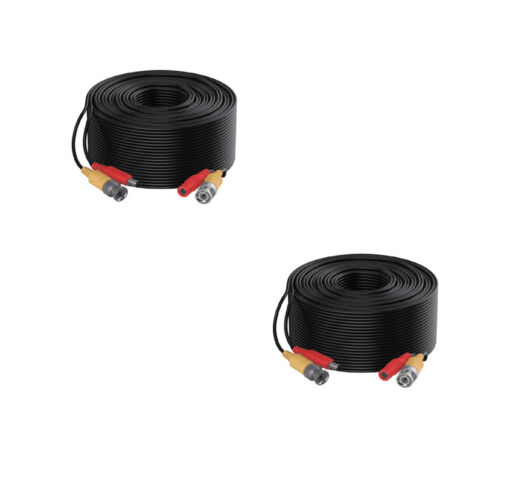 DAHUA DH-PFM942I-20-5 - Cable de 20 Metros Armado para Video y Energía/ Para Camaras Hasta 4k/ con Conectores BNC y de Energía/ Uso Exterior e Interior/ Cobre de Alta Pureza/ Soporta: AHD/CVI/TVI/CVBS/ 2 pz