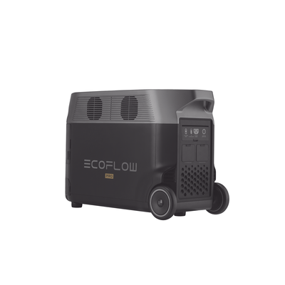 EcoFlow DELTA PRO | Estación de Energía Portátil  3600Wh / 5 AC 3600W (7200W Pico) / 2 USB-C 200W / Capacidad para Aumentar Respaldo / Cargador de Coche 10A a 12.6V / Conectividad WiFi y Bluetooth (App) / Carga Solar 1600W Max.