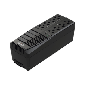 Regulador de Voltaje 1000 VA-500 W /  4 Contactos con AVR / 4 Contactos con Supresor de Picos / Protección RJ11