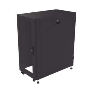 Gabinete Profesional para Telecomunicaciones de 24UR, 600 mm de Ancho x 1000 mm de Profundidad.