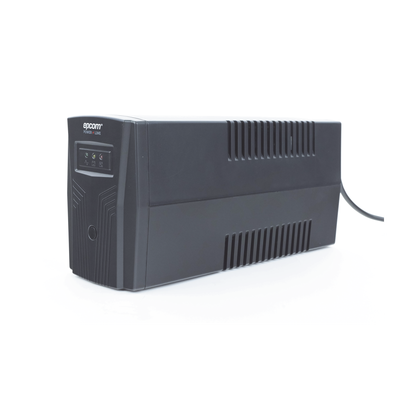 UPS de 600VA/360W / Topología Línea Interactiva / Entrada y Salida 120 Vca / Clavija NEMA 5-15P / 4 Tomas NEMA 5-15R/ Sin Protector RJ11 ni RJ45