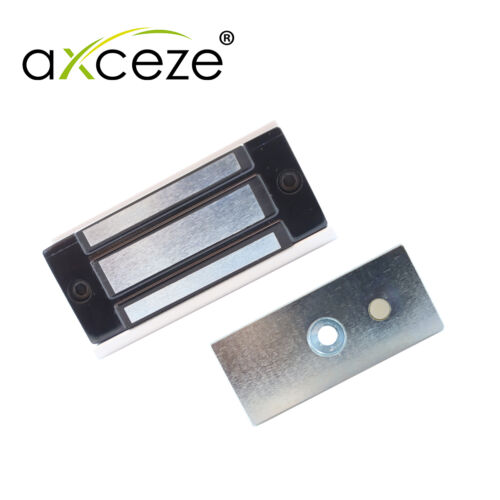CHAPA MAGNETICA AXCEZE AX-M120 EJERCE UNA FUERZA DE SUJECION DE 120 LIBRAS(60KG) FABRICADO EN ALUMINIO DIMENSSIONES 80L x 39.5W x 24.5H