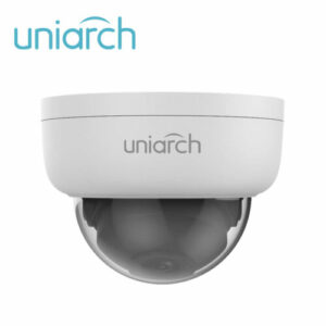 CAMARA IP DOMO ULTRA265 UNIARCH IPC-D122-PF28K, 2MP, LENTE FIJO 2.8MM, 30M IR, SLOT MEMORIA SD, IP67