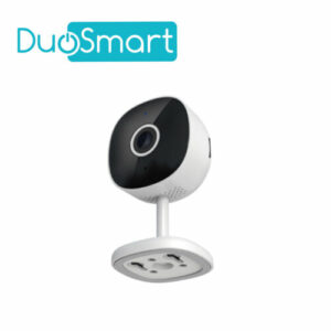 CAMARA INTELIGENTE DUOSMART E11 WIFI 2.4 GHZ PARA INTERIOR DE FACIL COLOCACION CON AUDIO BIDIRECCIONAL FULL HD 3MP COMPATIBLE CON APP DUOSMART SOPORTA MEMORIA MICROSD DE HASTA 128 GB (NO INCLUIDA)
