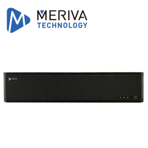 NVR 64CH MERIVA TECNOLOGY MNVR-8164 16MP NO POE 3 HDMI 4K + 1 HDMI Y 1 VGA 1080P SIMULTANEAS / CODEC H265SMART / AUDIO 64IPC + ENTRADA Y SALIDA RCA / ANALITICA MIA2.0 - RECONOCIMIENTO FACIAL - LPR / 16 ENTRADAS Y 4 SALIDAS ALARMA / 2 LAN / SO. N9000 / ONVIF / 8DD