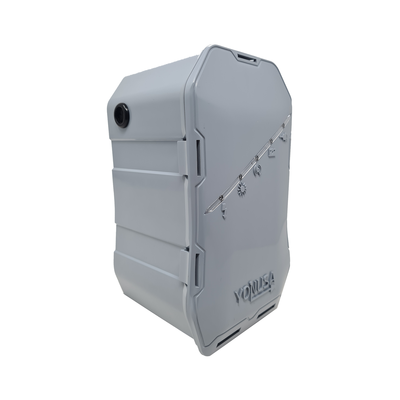 Energizador con tecnología SMT de 12,000Volts - .5 Joules / 500 Mts Lineales de + bateria + sirena (copia)