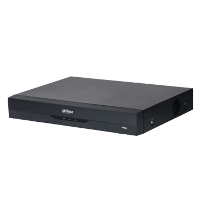 DAHUA XVR5116HE-4KL-I3 - DVR de 16 Canales 4k/ WizSense/ IA/ H.265+/ 16 Canales HDCVI+16 IP/ Hasta 32 Ch IP/ 2 Ch de Reconocimiento Facial/ SDM Plus/ 16&3 E&S de Alarma/ Codificación IA/ Protección Perimetral/ 1 Puerto SATA/