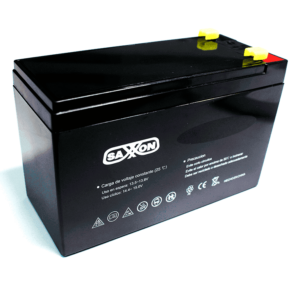 SAXXON CBAT12AH - Bateria de respaldo de 12 volts libre de mantenimiento y facil instalacion / 12 AH/ compatible con CCTV/ Acceso/ Bosch