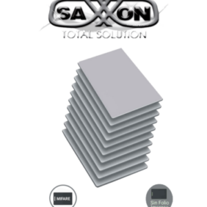 SAXMIFARE01 - Paquete de 10 Tarjetas de Proximidad Mifare 13.56 Mhz Para Control de Acceso / PVC / Imprimible / 1 KByte / 0.88 mm de Grosor / Sin Folio