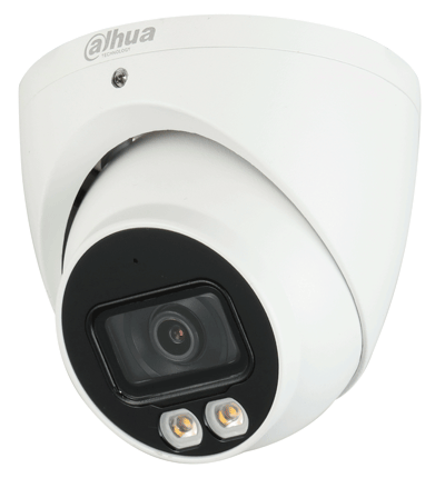 DAHUA HAC-HDW1239TN-IL-A - Camara Domo de 2 Megapixeles/ Iluminador Dual Inteligente + Full Color/ Lente de 2.8 mm/ 107 Grados de Apertura/ Microfono Integrado/ 40 Metros de Iluminación IR y Visible/ WDR Real de 130 dB/ IP67/