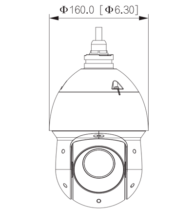 DAHUA DH-SD49225DB-HC  - Cámara HDCVI PTZ de 2 Megapíxeles/ 25x de Zoom Óptico/ Starlight/ WDR Real de 120 dB/ IR de 100 Mts/ IP66/ E de Alarma/ 1 Canal de Audio/ #LoNuevo