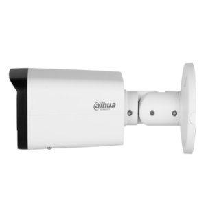 DAHUA DH-IPC-HFW2841T-AS Cámara IP Bullet 4k/ 8 Megapixeles/ WizSense/ H.265+/ WDR Real/ 104°/ IR 80 Mts/ IP67/ E&S de Alarma/ Ranura MicroSD/ PoE/ SMD Plus.