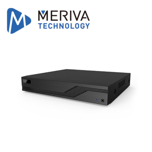 NVR 4CH IP 6MP MERIVA TECHNOLOGY MNVR-1744-4P SWITCH POE INTEGRADO 4 PTS / ONVIF / SALIDA 1HDMI + 1VGA SIMULTANEAS / ANALITICAS MIA 2.0 INTELIGENCIA ARTIFICIAL / LPR / HASTA 10TB DD / P2P / H.265S / 48V / N9000 (NVR CON PUERTOS POE)