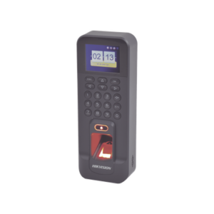 Biométrico WiFi de Acceso y Asistencia Compatible con APP Hik-Connect (P2P) / Soporta Biometrico Esclavo RS-485 / Lectura de Huella y Tarjetas EM / TCP/IP / 150,000 Eventos / Relevador para Chapa y Reportes de Asistencia