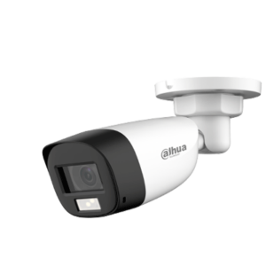 DAHUA HAC-HFW1200CLN-IL-A - Camara Bullet de 2 Megapixeles/ Iluminación Dual Inteligente + FullColor/ Lente de 2.8mm/ 102 Grados de Apertura/ 20 Metros de IR y Luz Visible/ Micrófono Integrado/ IP67/ Soporta:  CVI/CVBS/AHD/TVI/ #LoNuevo