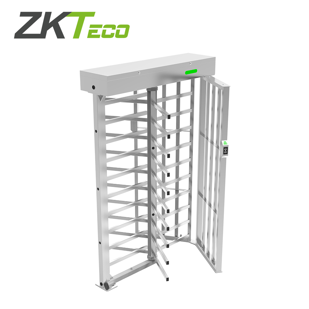 TORNIQUETE DE CUERPO COMPLETO DE UN CARRIL FHT3400 BIDIRECCIONAL CON LUZ LED INDICADORA DE PASO CONSTRUIDO EN ACERO INOXIDABLE DISEÑO DESARMABLE COMPATIBLE CON CONTROLES DE ACCESO IP54 1 MILLON DE CICLOS