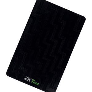 ZKTECO IDCOLORCARD - Tarjeta de proximidad ID de 125 KHZ color negra / Sin folio impreso /  Unitaria / Logo ZKTeco