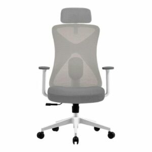 Silla - Silla FLOE PRO EC737  ACTECK  ELITE SERIES Silla de Oficina  Ergonómica - Ajuste lumbar, Reposa brazos Fijo, Color  Blanco. AC-937245