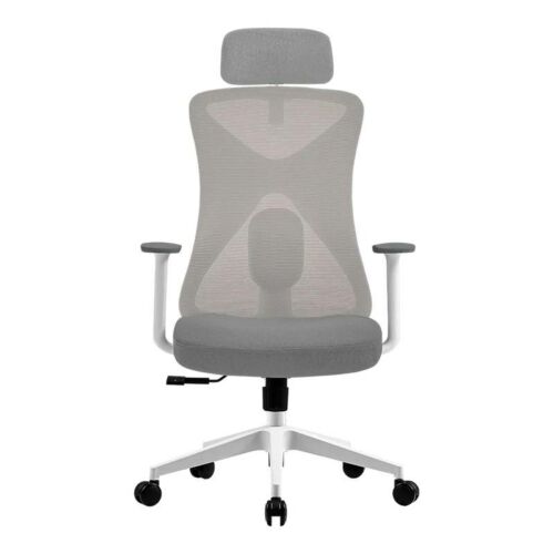 Silla - Silla FLOE PRO EC737  ACTECK  ELITE SERIES Silla de Oficina  Ergonómica - Ajuste lumbar, Reposa brazos Fijo, Color  Blanco. AC-937245