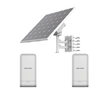 Kit Solar de Alimentación + 2 Puntos de Acceso (AP) / Panel Solar / Batería de Respaldo de Litio 360 Wh / 2 Salidas de 12 Vcd / Accesorios de Instalación / Uso en Exterior IP66 - Image 2