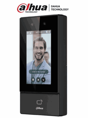 DAHUA ASI6213S-D - Control de Acceso para Exterior con Reconocimiento Facial/ Pantalla Touch de 4.3 Pulgadas/ 6000 Usuarios, Rostros y Passwords/ 10,000 Tarjetas ID/ 50 Admin/ 300,000 Registros/ Comunicacion TCP/IP/ IP65/ #LoNuevo #SPLITE/ #FACT