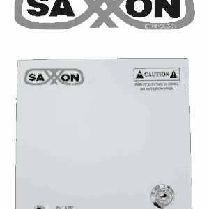 SAXXON SX10A9CH - Fuente de Poder Profesional 12 VCD / 10 Amperes / 9 Canales / 1.1 Amperes por Canal / Protección contra Sobrecargas / Led Indicador de Funcionamiento