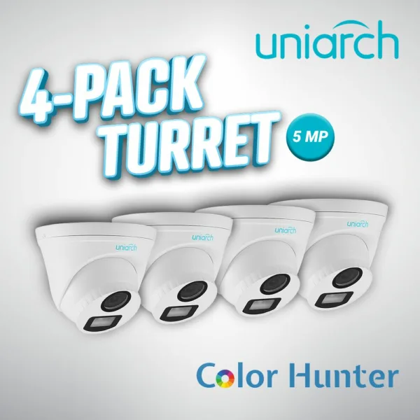 4-PACK TURRET 5MP COLORHUNTER