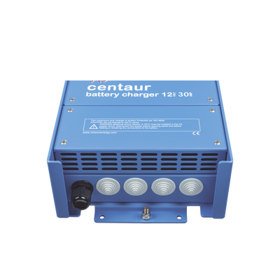 Centaur 12/30 / Cargador de Baterías 12V, 30A / Para Ambientes Marinos y Terrestres. /  Bancos de 120 a 300 Ah