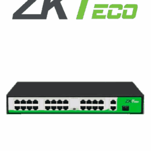 ZKTECO PE242300C - Switch de 24 Puertos Fast Ethernet PoE AF - AT / 2 Puertos RJ45 10/100/1000M + 1 Puerto SFP 1G / PoE+ hasta 30W por puerto / Soporta hasta 250 mts sobre UTP CAT 6 / Autoadaptación MDI - MDIX / Protección Contra Descargas  #%Olímpico