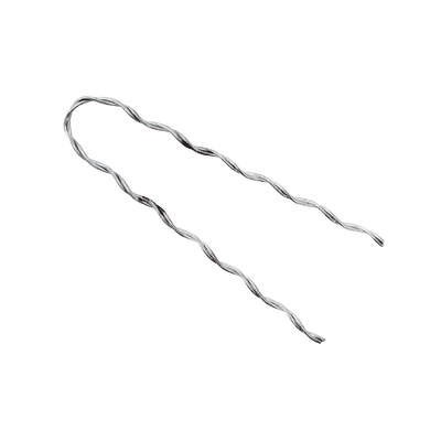 Remate Preformado para Fibra Óptica Mini Figura 8, Span 80 m, para mensajero de acero con diámetro Φ 1.6 mm - 1/16"