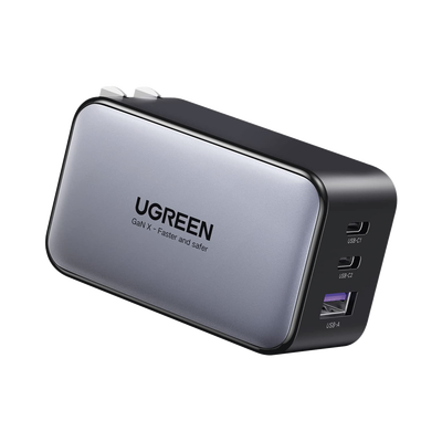 Cargador de 65W serie Nexode | 3 Puertos de Carga Rápida | 2 USB-C | 1 USB-A | Tecnología GaN II | Power Delivery 3.0 | Quick Charge 4.0 | Chip Confiable y Carga Inteligente | Optimiza la Experiencia de Carga | Carcasa Ignifuga - Image 2