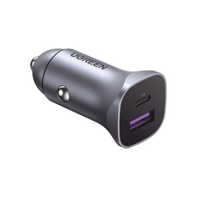 Cargador de Auto 30W | 2 Puertos USB-A y USB-C | Carga Rápida | Compatible con Vehículos de 12 y 24 VCD | PD3.0, QC4.0, SCP, PPS | Indicador Led | Diseño Compacto | Chip Inteligente | Caja de Aluminio. - Image 3