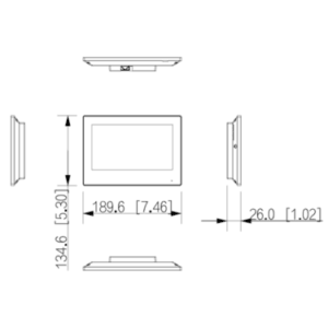 DAHUA KTW02 - Kit de Videoportero IP Wifi/ Monitor de 7 Pulgadas Wifi/ 6&1 E&S de Alarma/ Soporta PoE/ Frente de Calle con Camara de 2 Megapixeles/ Ranura MicroSD/ Apertura de Puerta/ Soporta Hasta 3000 Tarjetas/ IP65/ #LoNuevo #KitDahua