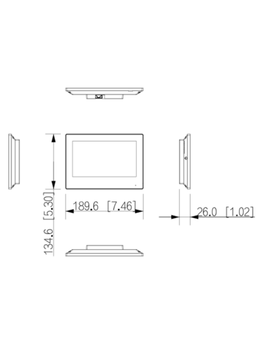 DAHUA KTW02 - Kit de Videoportero IP Wifi/ Monitor de 7 Pulgadas Wifi/ 6&1 E&S de Alarma/ Soporta PoE/ Frente de Calle con Camara de 2 Megapixeles/ Ranura MicroSD/ Apertura de Puerta/ Soporta Hasta 3000 Tarjetas/ IP65/ #LoNuevo #KitDahua