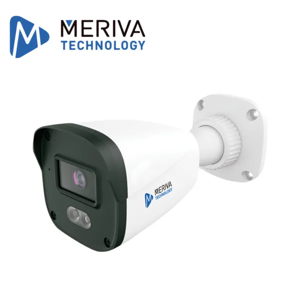 CAMARA IP BULLET MERIVA TECHNOLOGY MOB-600FS4D / 6MP / H.265+ / LENTE FIJO 2.8MM / 30M IR / 30M LUZ CALIDA FULL COLOR / IP67 / METALICA / 12 VCD / POE / MICROFONO INTEGRADO / SOPORTA MICRO SD HASTA 256 GB (NO INCLUIDA) / MIA 2.0 / VIDEO ESTRUCTURADO INTRUSION - CRUCE DE LINEA - OBJETO PERDIDO O ABANDONADO