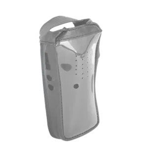 Funda Reforzada de Piel con visor frontal transparente en TK-2202, TK-2212, TK-2302, TK-2402, NX-240, TKD-240.