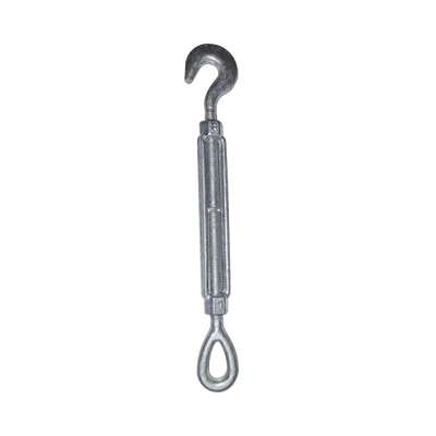 Tensor de 1/2" x 12" Acero Forjado OJO-GANCHO Galv. Inmersión en Caliente (Carga Max. 1500 lbs).