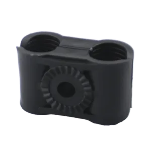Paquete de 10 Sujetadores Plasticos Para Cable Coaxial de 1/2"