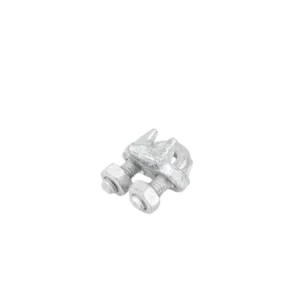 Nudo/ Perro/ Abrazadera Acero Forjado para Cable de 5/16", Galv. por Inmersión en Caliente.