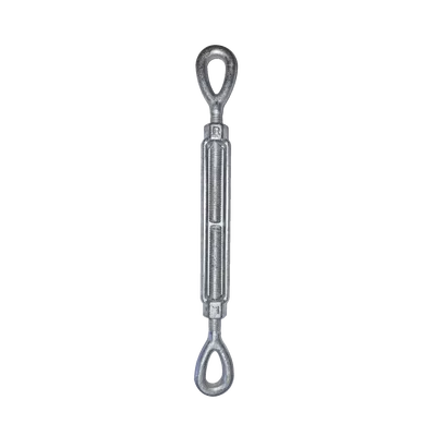 Tensor de 5/8" x 12" Acero Forjado OJO-OJO Galv. Inmersión en Caliente (Carga Max. 3500 lbs).
