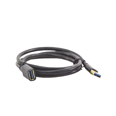Cable Extensor USB 3.0 / 1 Metro / Macho-Hembra / 5 Gbps / Ultra Durabilidad / Núcleo de cobre estañado 28/22 AWG / Blindaje interior múltiple / Ideal para teclado, mouse , etc.