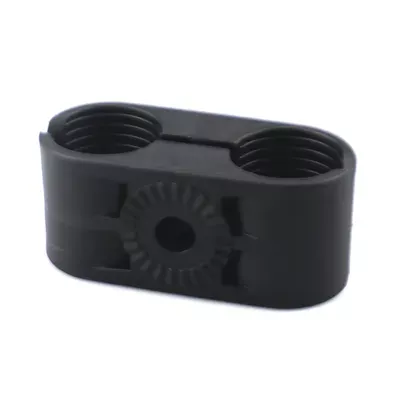 Paquete de 10 Sujetadores Plasticos Para Cable Coaxial de 5/8" - Image 2
