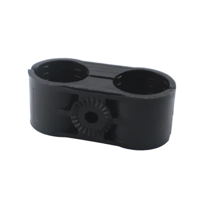 Paquete de 10 Sujetadores Plasticos Para Cable Coaxial de  1- 1/4"