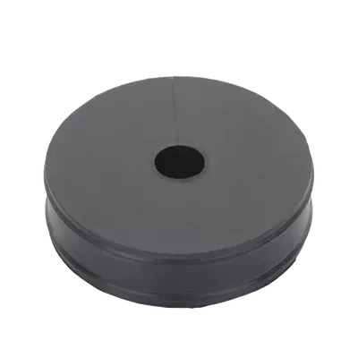 Inserto de Caucho de 4" Con Un Orificio para Cable de 1/2 in